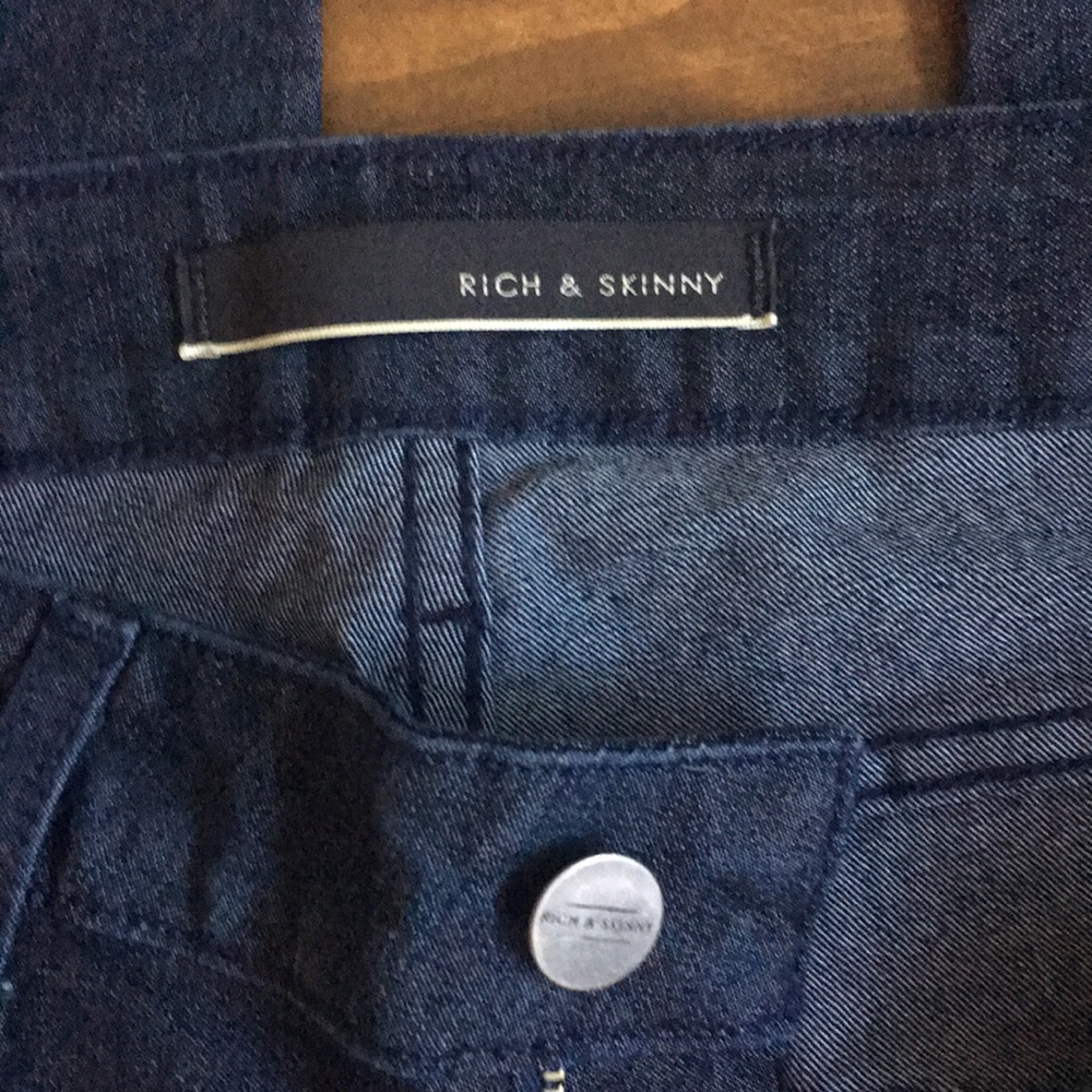 Rich &Skinny Marilyn Stretch Denim Jeans Nightfall - Picture 4 of 7